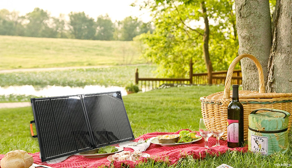 Rigid Foldable Solar Panel